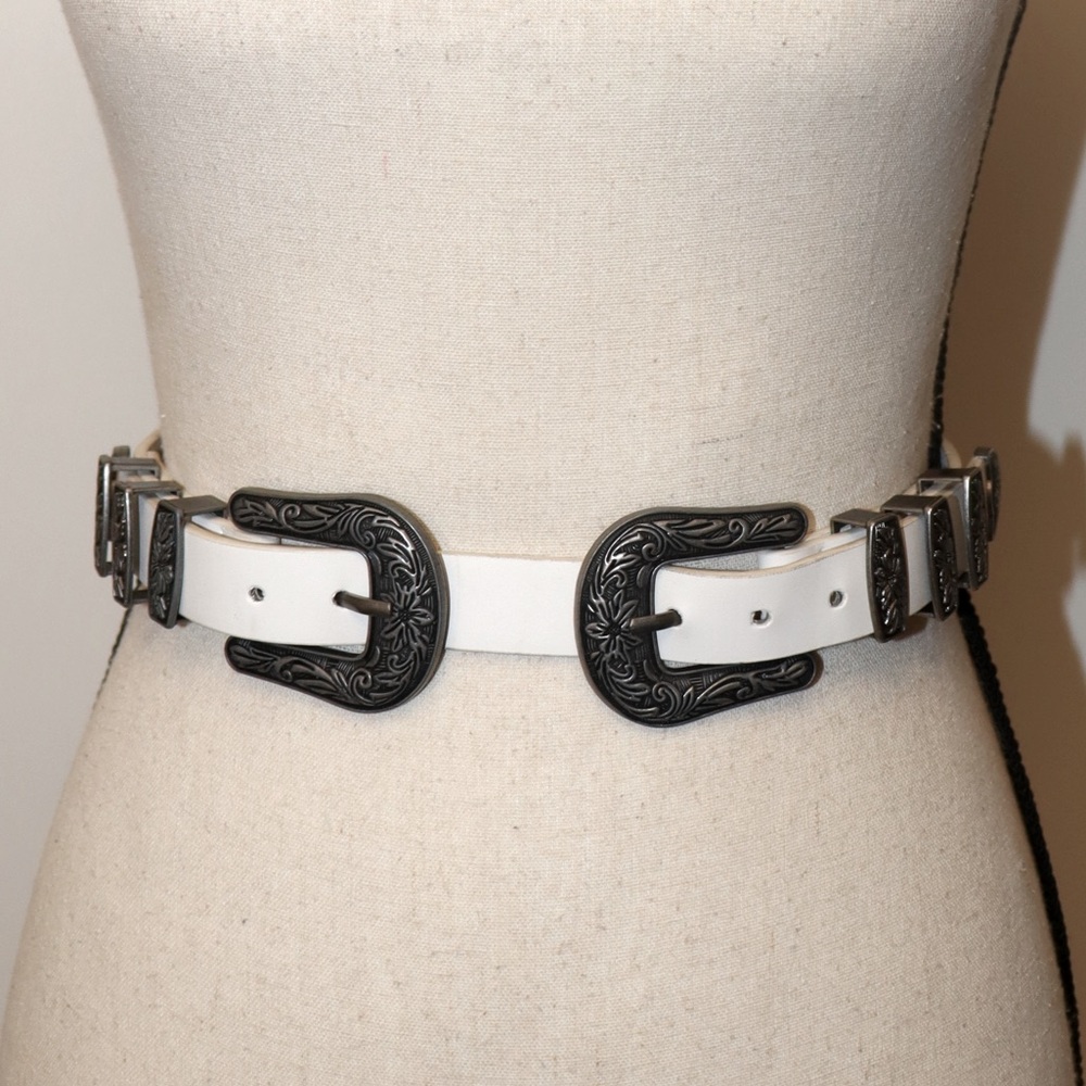 DIVAZ Western Arizona Double Buckle Belt